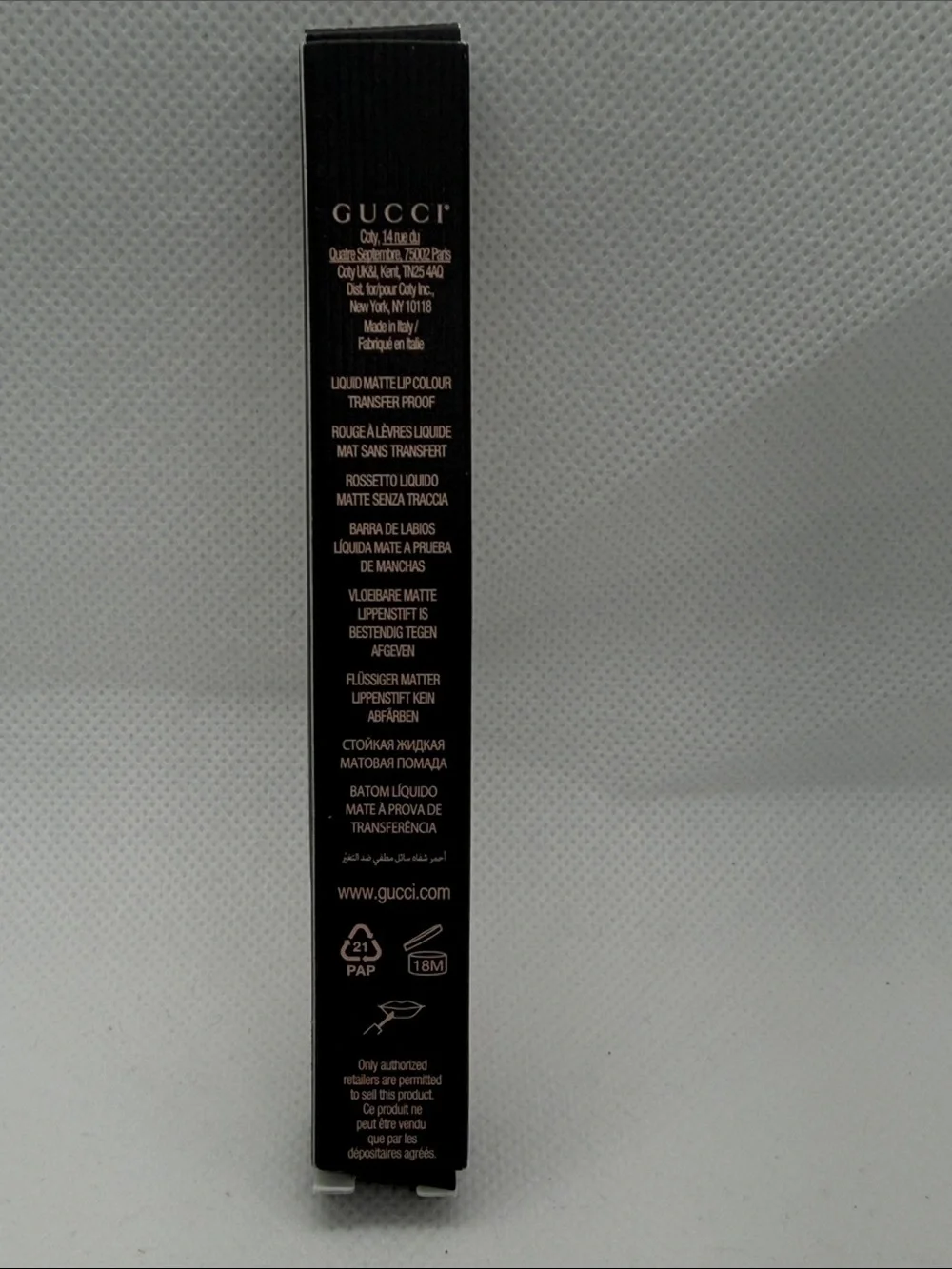 Gucci Liquid Matte Lip Colour - Mildred Rosewood
